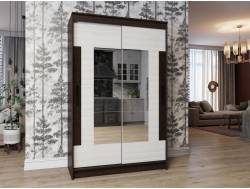 Шкаф купе Элегант 2 Дуб Венге-Сосна Лоредо