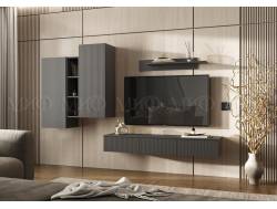 Гостиная навесная Оскар Графит