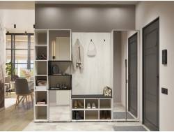 Прихожая Сорренто дуб крафт/антрацит