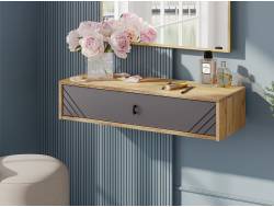 Стол туалетный навесной Байкал