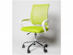 Кресло офисное BN 7166 белый-салатовый