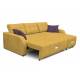 Диван Милан Shaggy Mustard