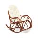 Кресло-качалка Vienna разборная с подушкой орех