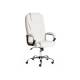 Кресло офисное Bergamo хром белый