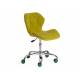 Кресло офисное Selfi флок олива
