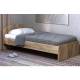 Кровать 800х1900 ЛДСП Версаль с низкой ножной спинкой