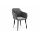 Стул Диор серый/черный - 4 шт