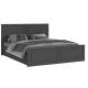 Кровать 1400 Престиж 1 Графит структурный
