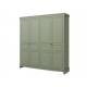 Шкаф распашной ШР-4 Лорето Зелёный самшит