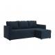 Диван угловой Сидней Вариант 4 темный лазурный