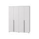 Шкаф для одежды Наоми четырехдверный кашемир