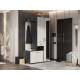 Прихожая Лира Миф Крафт белый, графит