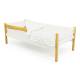 Кровать-тахта Svogen с бортиком дерево-белый