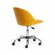 Кресло офисное Melody велюр горчичный