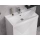 Тумба с раковиной Edge 80 напольный белый