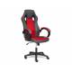 Кресло офисное Racer gt new металлик/красный