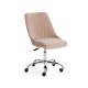 Кресло офисное Swan флок бежевый