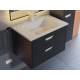 Тумба с раковиной Uperwood Modul матовая черная 65 см