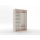 Шкаф-купе Стильный ОС 12-6-11 двухдверный белый
