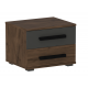 Тумба прикроватная с двумя ящиками Глазго