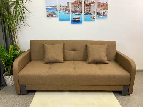 Диван-кровать Поло с подлокотниками Neo Brown