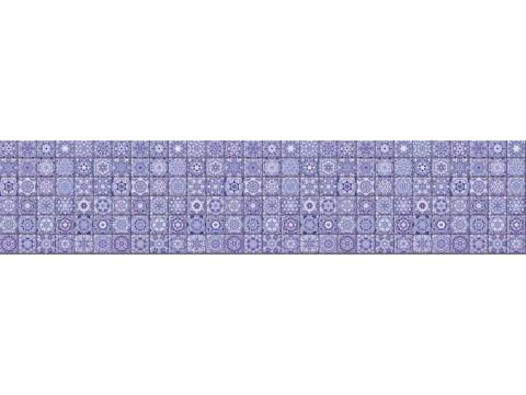 Фартук с фотопечатью Голубая плитка ABF07