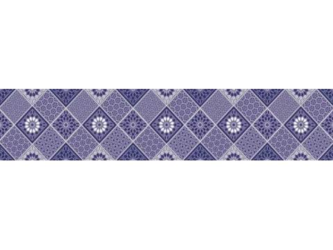 Фартук с фотопечатью Голубая плитка ABF08