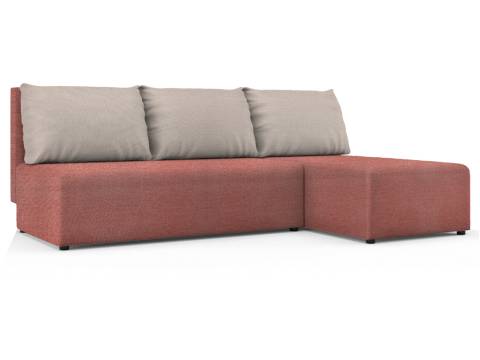 Угловой диван Алиса plus coral savana plus ivory