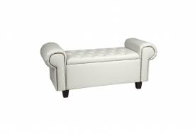 Банкетка Милан белый