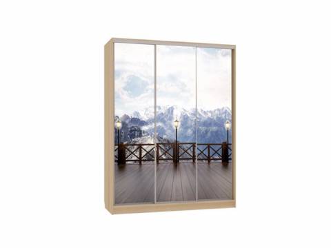 Шкаф-купе Бассо 7-600 27 дуб сонома