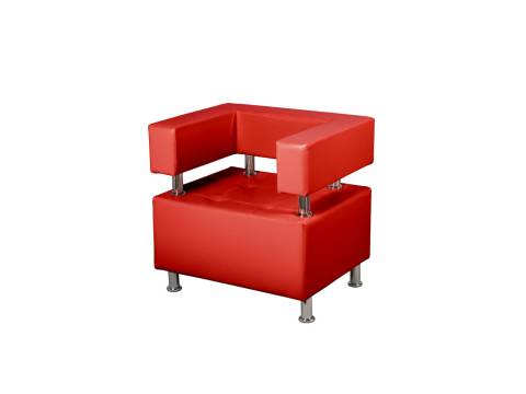 Кресло Райли красный