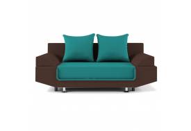 Диван прямой Neo Chocolate-Neo Azure Анютка