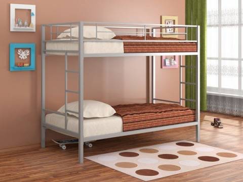 Двухъярусная кровать Севилья серый