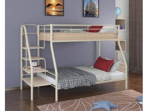 Двухъярусная кровать Толедо 1 слоновая кость молочный