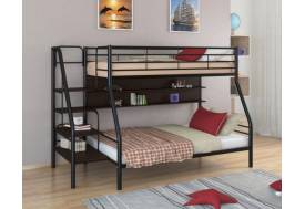 Двухъярусная кровать Толедо 1П черный венге