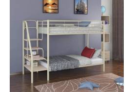 Двухъярусная кровать Толедо слоновая кость/молочный