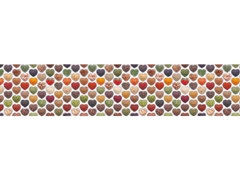 Фартук с фотопечатью Сердца FM30