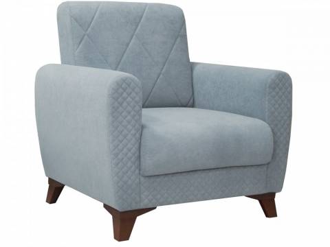 Кресло для отдыха Эдвин велюр прага дым