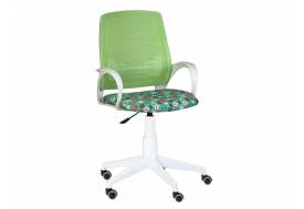Кресло Ирис white kids стандарт зеленый-Т-58