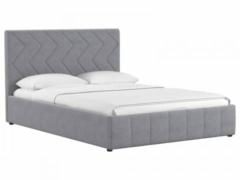 Кровать 1800 с основанием Милана Tenerife silver