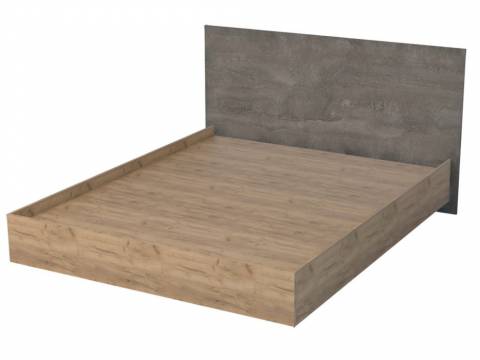 Кровать Эго арт. 031 1600 камень темный