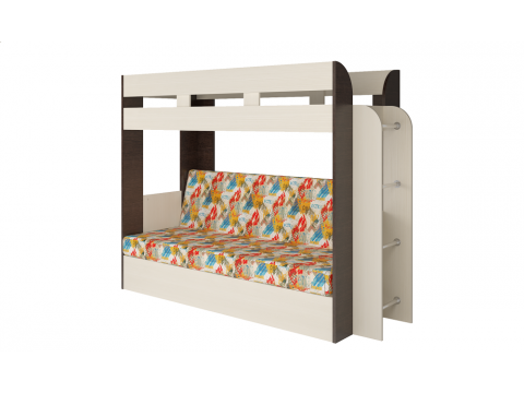 Кровать двухъярусная Карамель 75 Венге Арт