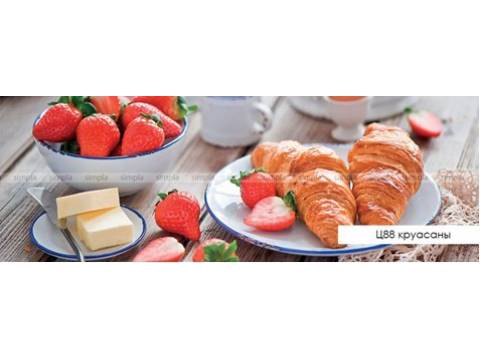 Кухонный фартук  Круасаны  2,0 м.