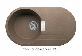 Кухонная мойка Tolero Loft TL780 Темно-бежевый 823