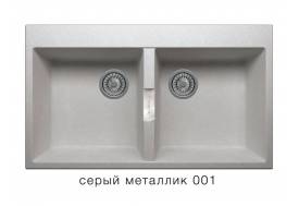Кухонная мойка Tolero Loft TL862 Серый металлик 001