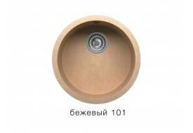 Кухонная мойка Tolero R-104 Бежевый 101