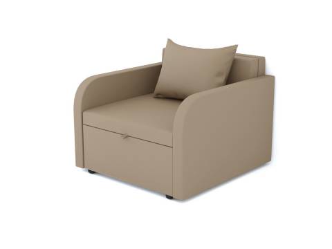 Кресло-кровать Некст с подлокотниками Neo Brown