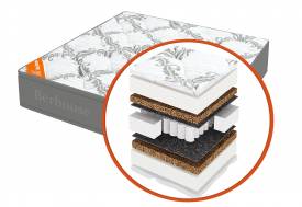 Матрас Mega холкон-кокос TFK Gray Night 80х190