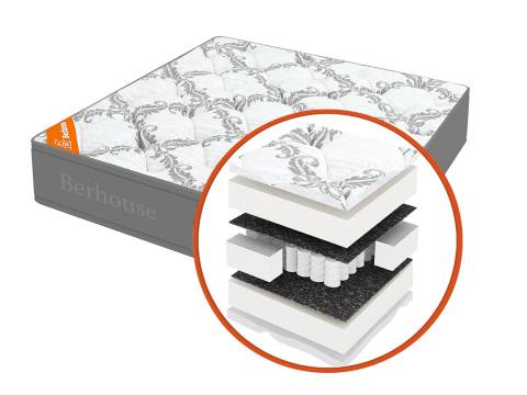 Матрас Mega холкон TFK Gray Night 80х190