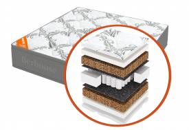 Матрас Mega кокос 20 TFK Gray Night 180х190